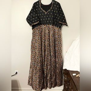 Handmade india style dress long never worn